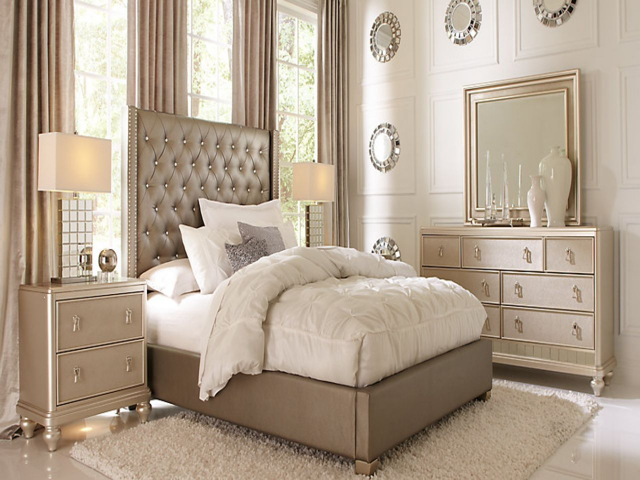 Rooms Go Bedroom Furniture Affordable Sofia Vergara Queen Bedroom for size 1280 X 960