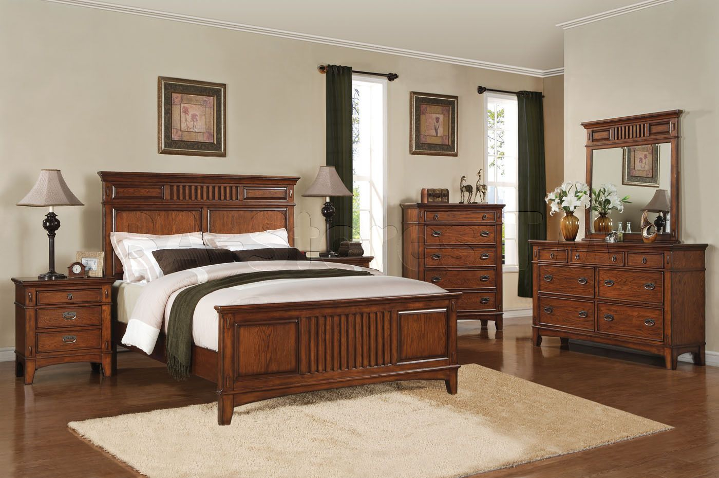 Rooms To Go Mission Style Bedroom Furniture 5 Piece Mission Style throughout dimensions 1400 X 930