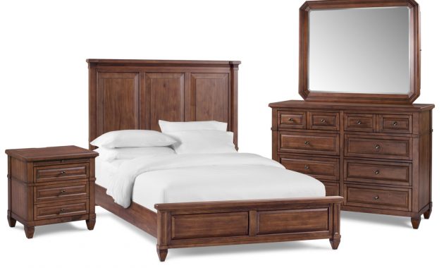 Rosalie 6 Piece Bedroom Set With Nightstand Dresser And Mirror with sizing 1500 X 963