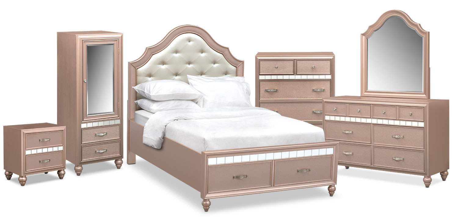 Rose Bedroom Set Bedroom Design Ideas throughout sizing 1500 X 724