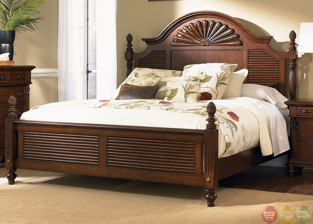 Royal Landing Tropical Tobacco Poster Bedroom Furniture Set 2300 pertaining to sizing 1080 X 771