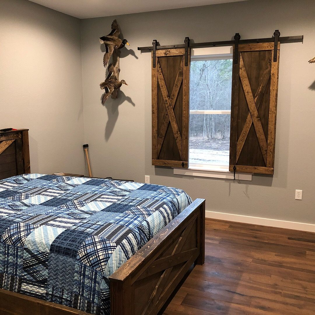 Rustic Barn Door Bedroom Set My Eclectic House Wwwfacebook within measurements 1080 X 1080