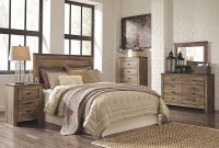 Rustic Barnwood Style Queen Bedroom Set With Headboard Awesome throughout dimensions 1274 X 871