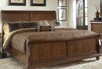 Rustic Traditions King Sleigh Bed Set With Bun Feet Liberty Furniture At Furniture And Appliancemart throughout dimensions 1354 X 1354