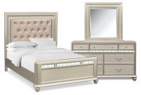 Sabrina Bedroom Set With Dresser And Mirror Free Queen Bed regarding measurements 1500 X 1012