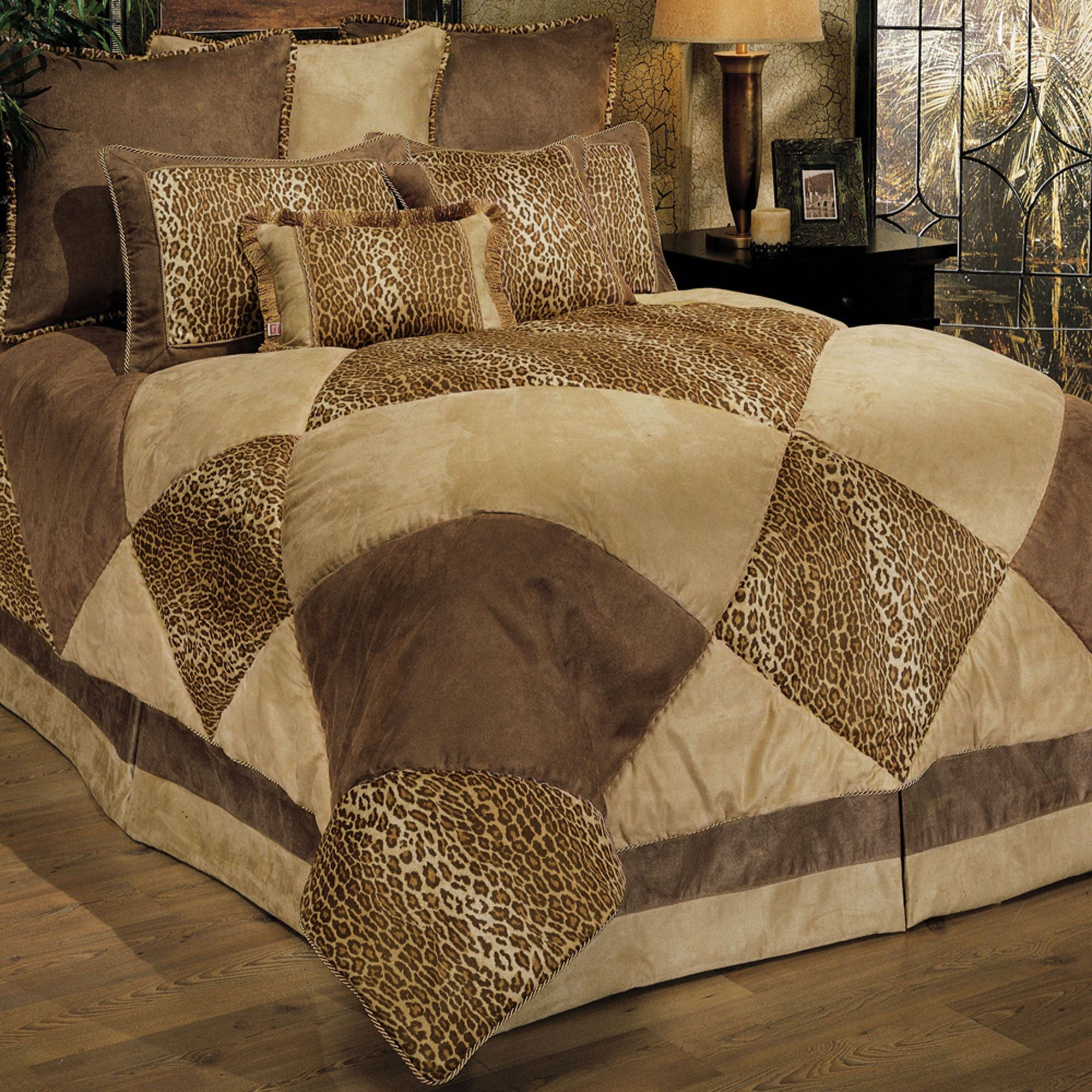 Safari Patch 8 Pc Comforter Bed Set with regard to measurements 2000 X 2000