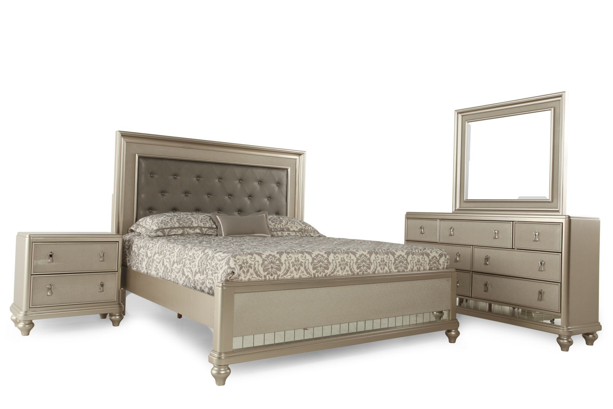 Samuel Lawrence Diva California King Bed Suite Mathis Brothers pertaining to size 2000 X 1333