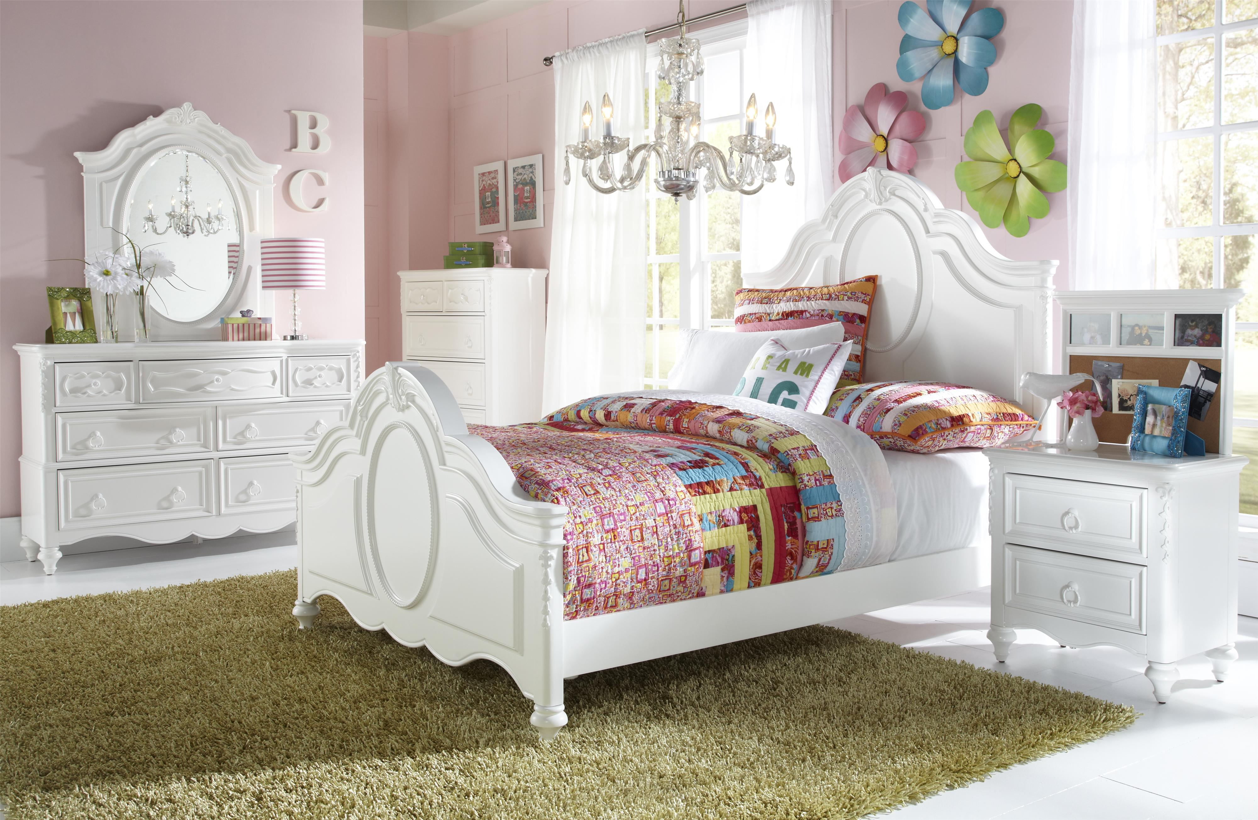 Samuel Lawrence Sweetheart Youth Twin Bedroom Group Fmg regarding proportions 4000 X 2609