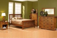 San Juan Mission Style Solid Oak Mission Bedroom Set Amish within size 3024 X 1950