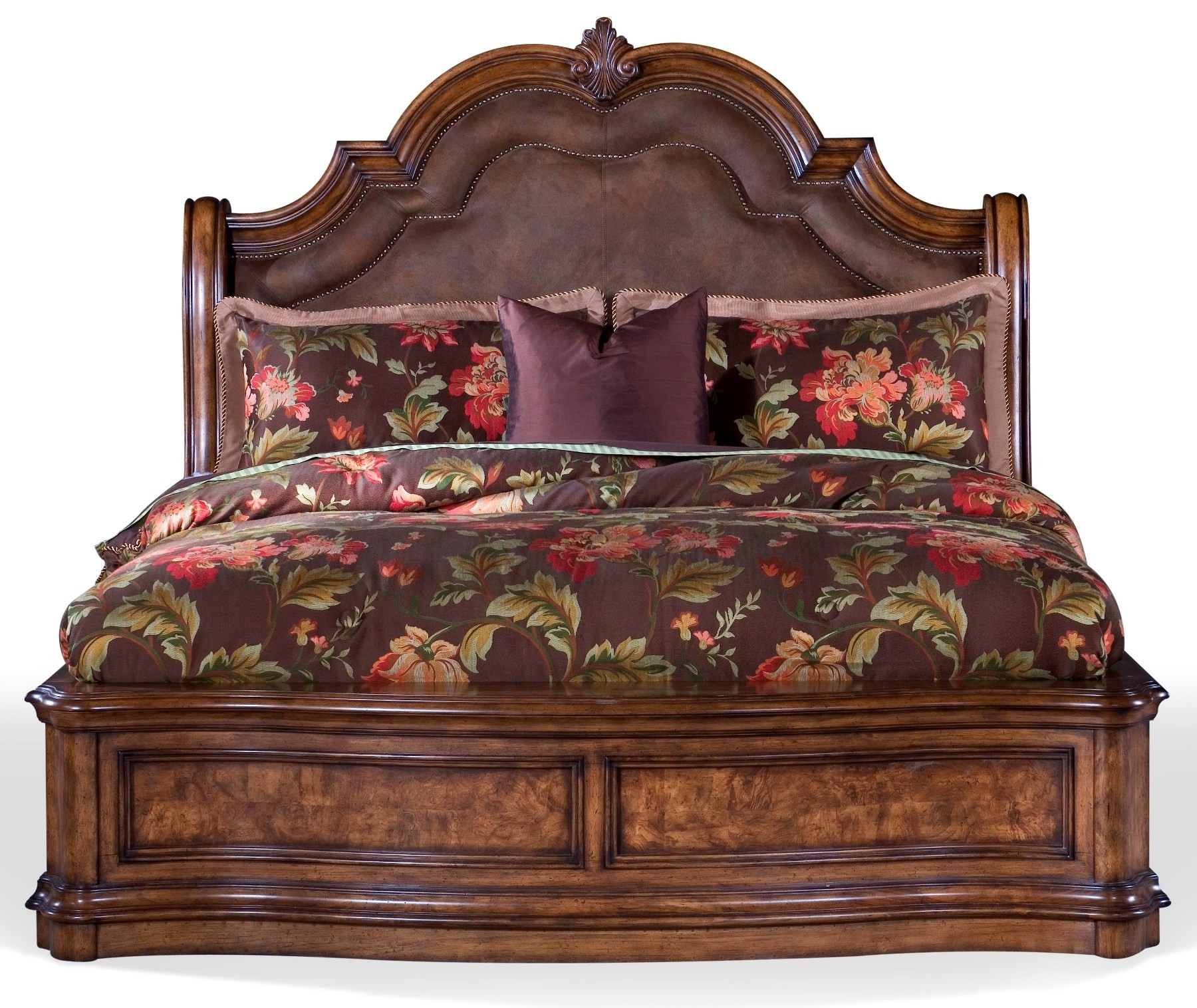 San Mateo Sleigh Bedroom Set inside measurements 1800 X 1516