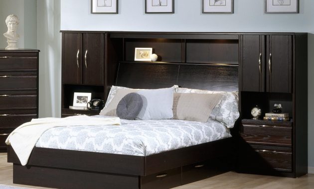 Santa Cruz King Pier Bed Defehr Bedroom Bed Headboard Storage inside measurements 2001 X 2001