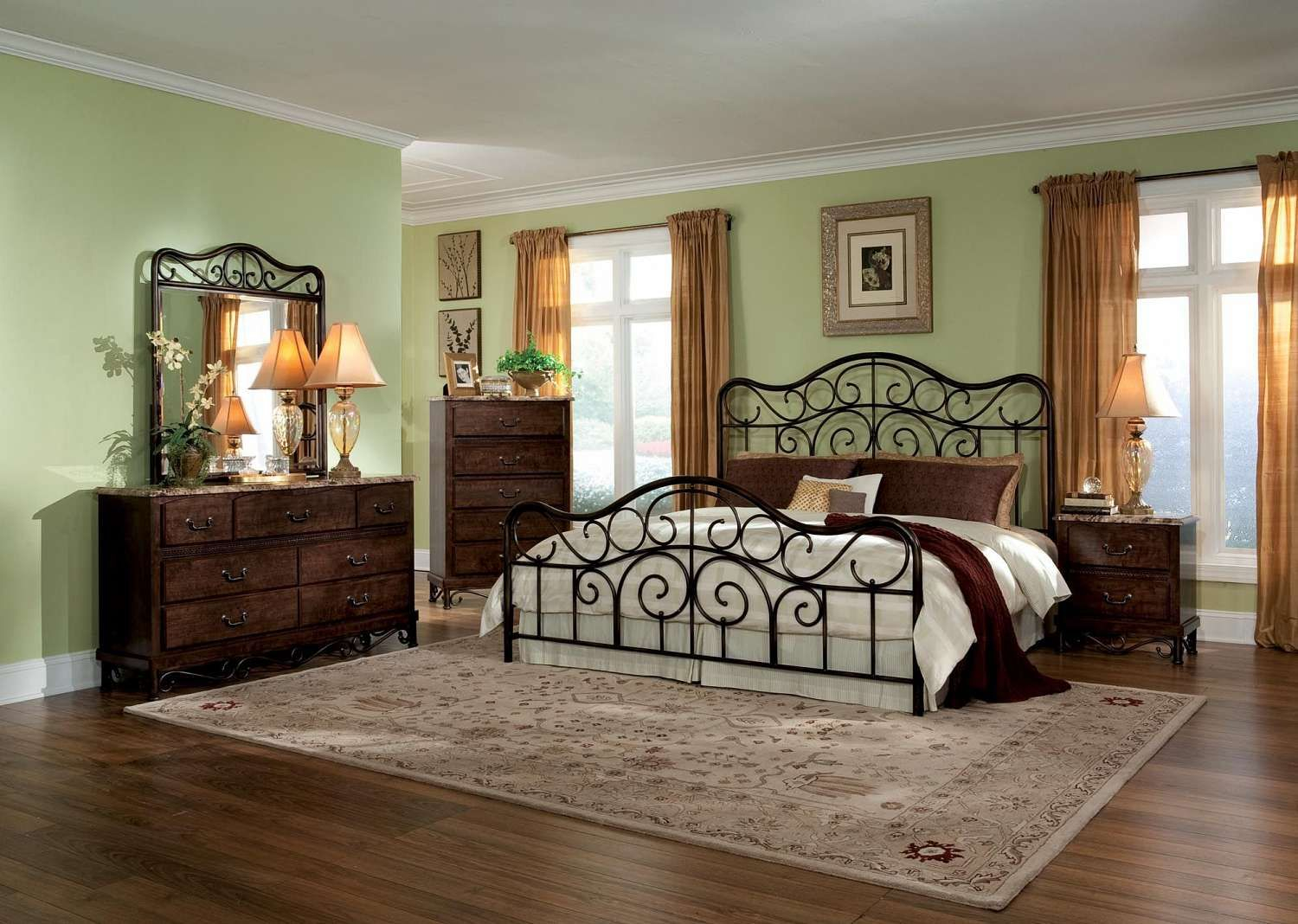 Santa Cruz Style 5 Piece Bedroom Ffo Home Home Improvement pertaining to size 1500 X 1068