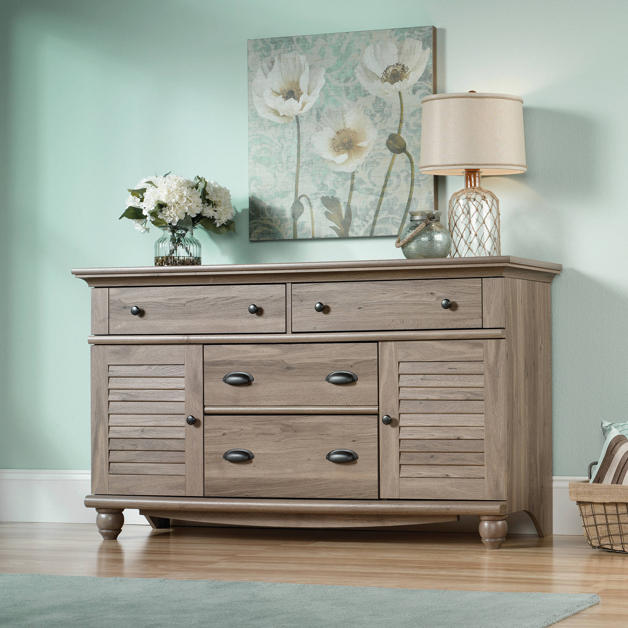 Sauder Harbor View Dresser Multiple Finishes regarding dimensions 2000 X 2000