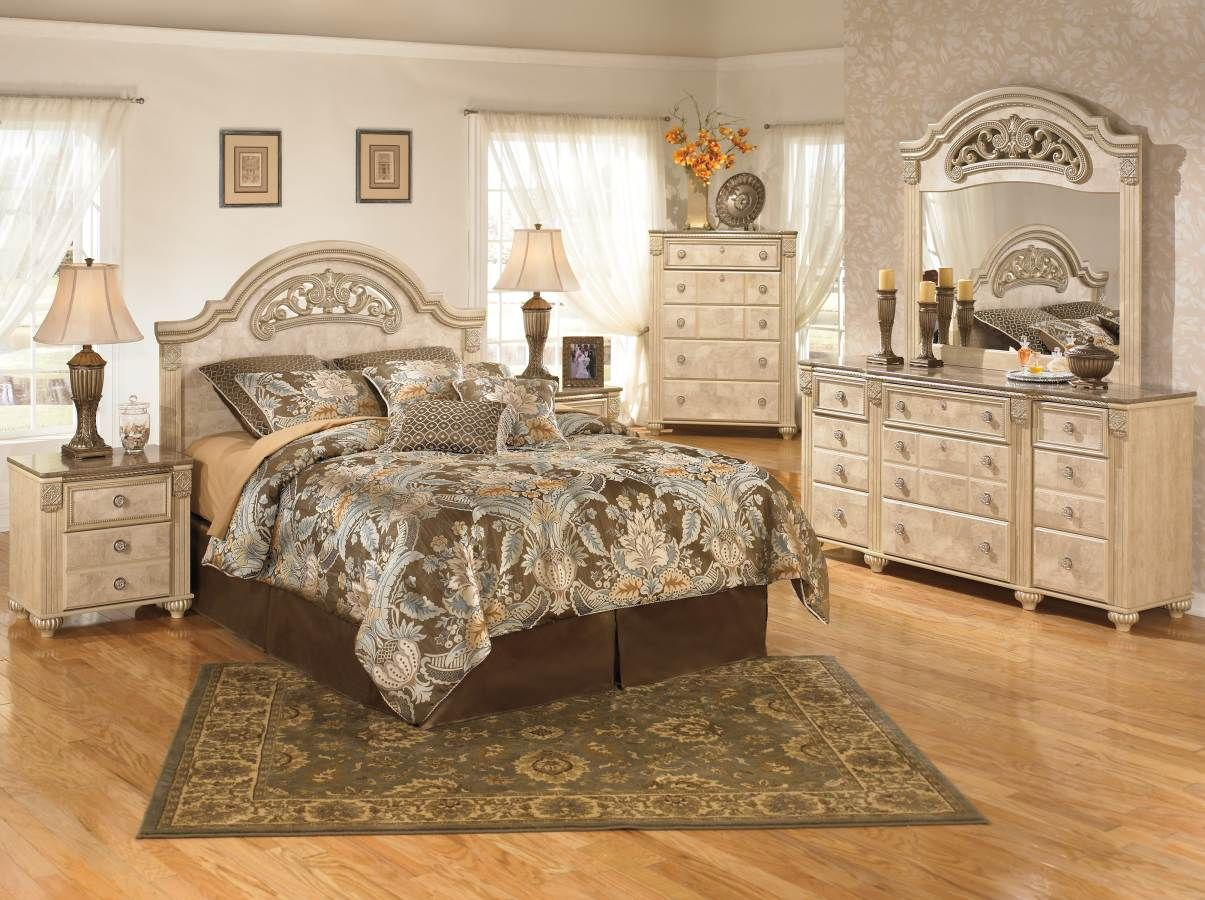 Saveaha Light Brown Wood Marble Master Bedroom Set Bedrooms Wood inside size 1205 X 900