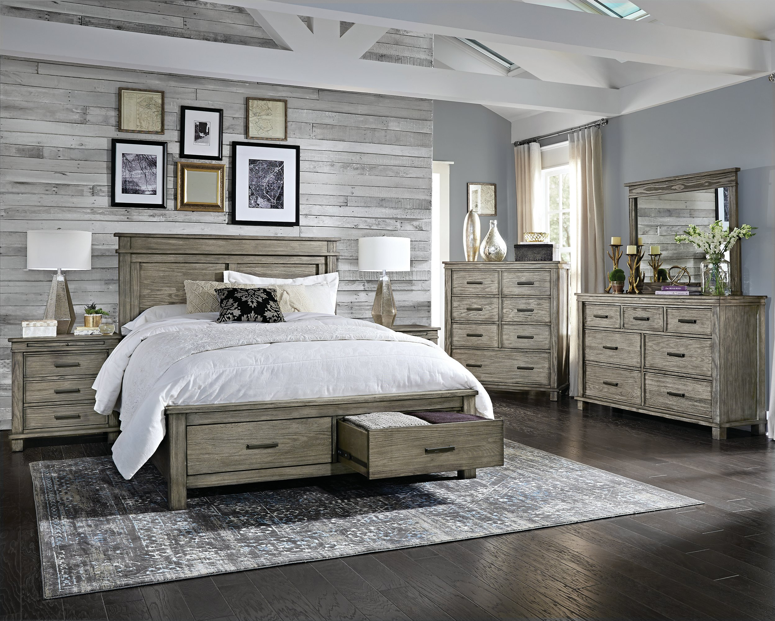 Sayler Queen Storage Platform Configurable Bedroom Set throughout size 2496 X 2000