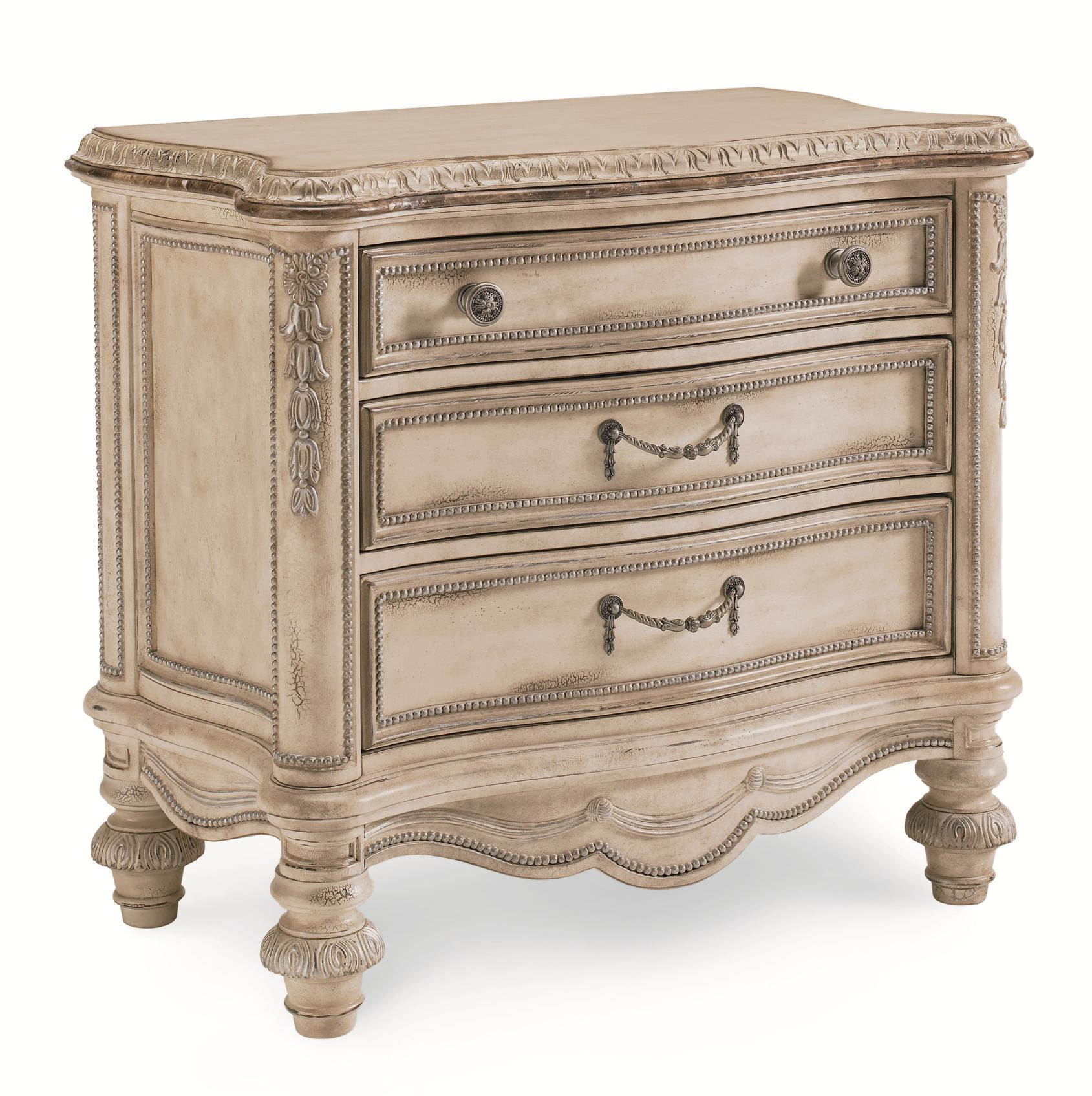 Schnadig Empire Ii 30 Traditional Three Drawer Nightstand inside size 1689 X 1695