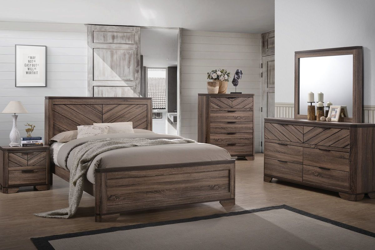 Seaburg 5 Piece King Bedroom Set regarding proportions 1200 X 800