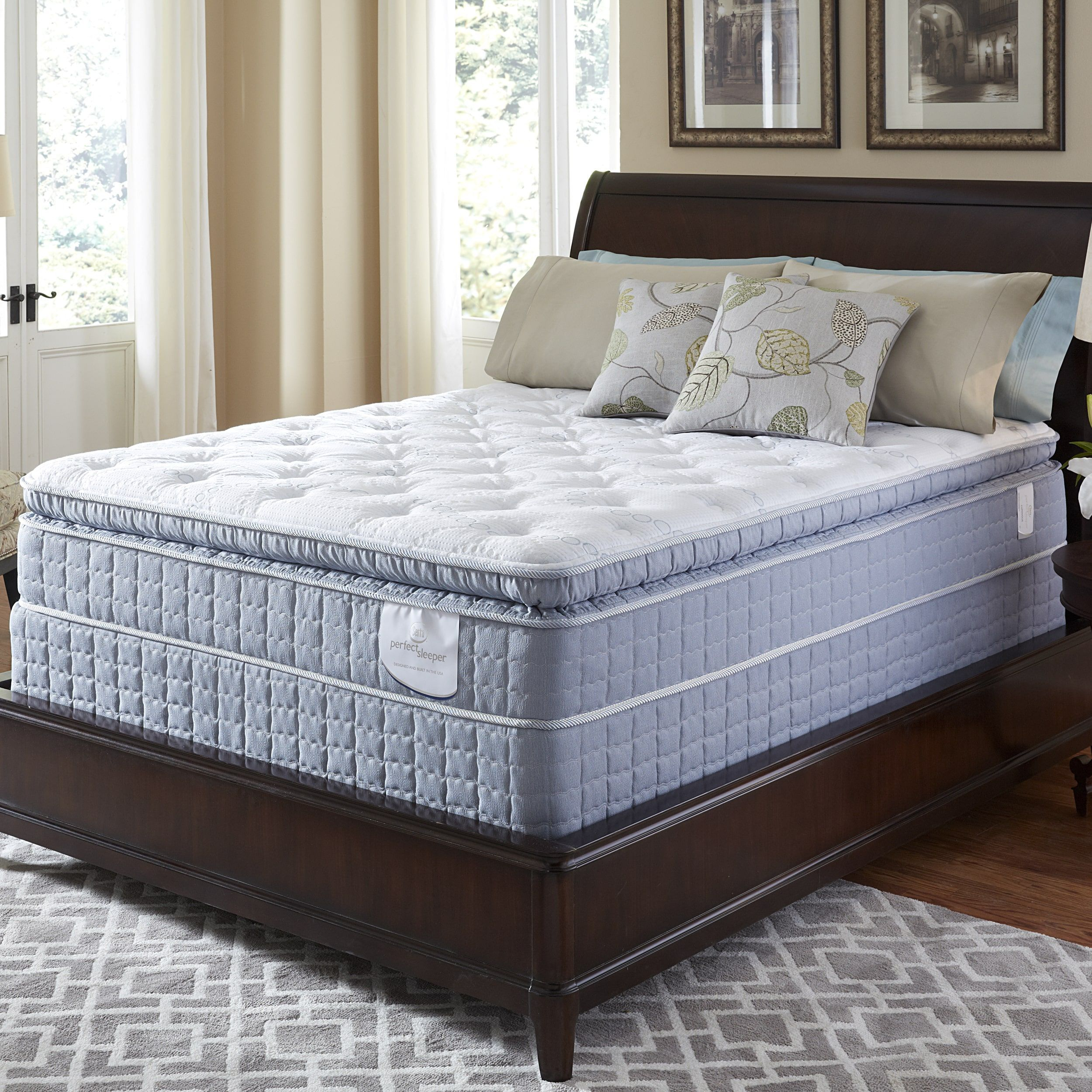 Serta Perfect Sleeper Luminous Super Pillowtop Twin Xl Size with regard to dimensions 2500 X 2500