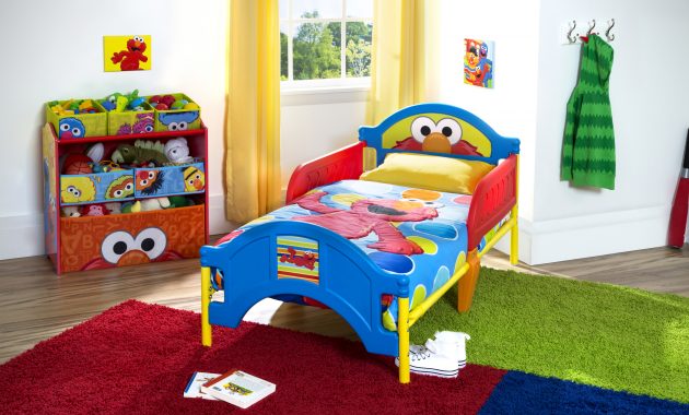 Sesame Street Bedroom Set With Bonus Toy Organizer Walmart pertaining to measurements 3000 X 2025