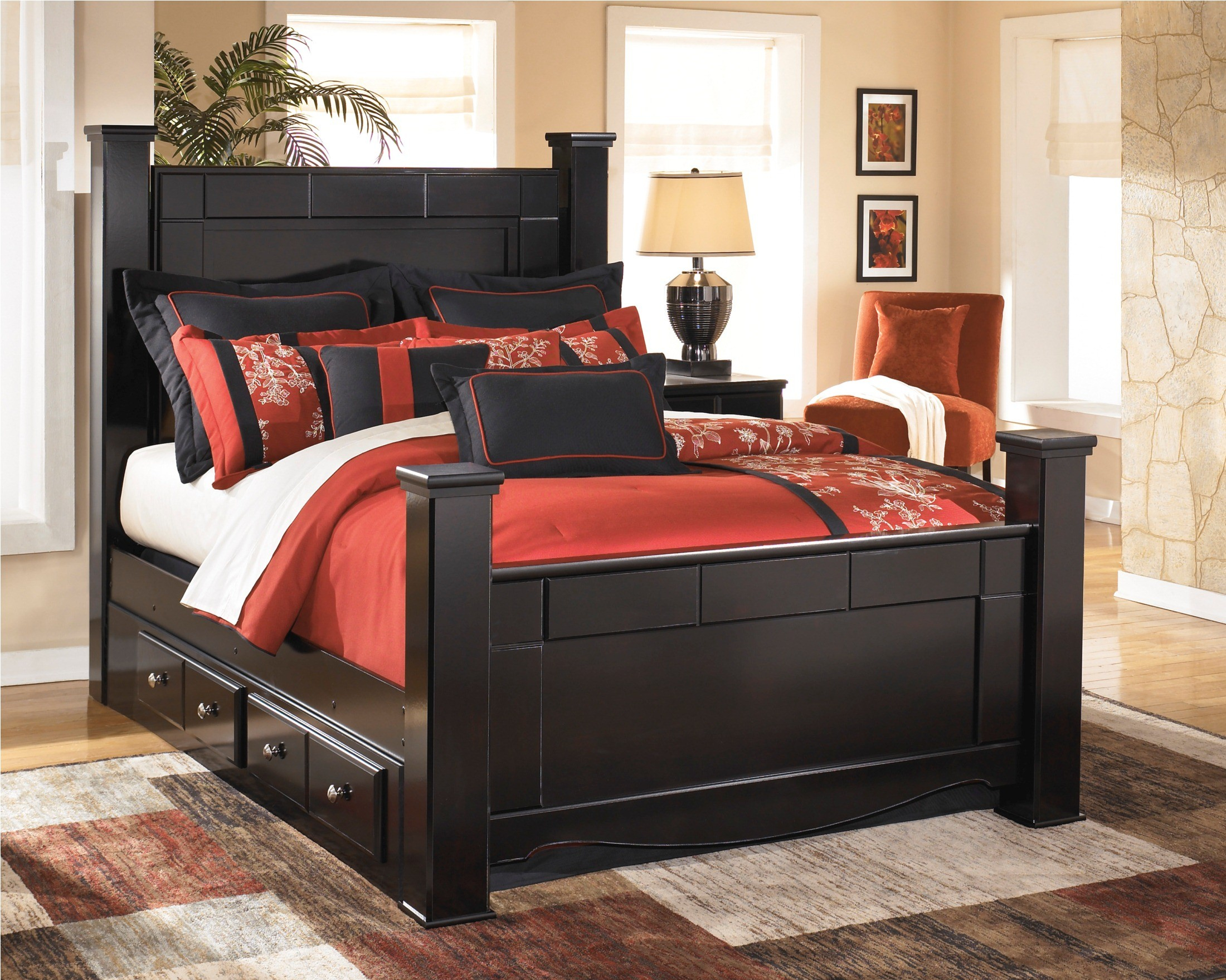 Shay Poster Storage Bedroom Set within sizing 2200 X 1759