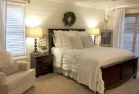 Shiplap Bedroom Walls With Farmhouse Charm Magnolia Wreath And pertaining to dimensions 3264 X 2448