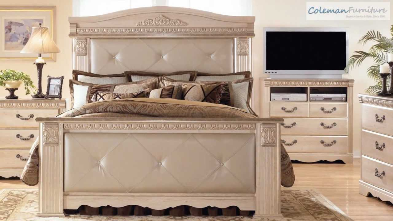 Silverglade Mansion Bedroom Set Wallpaper Home with dimensions 1280 X 720