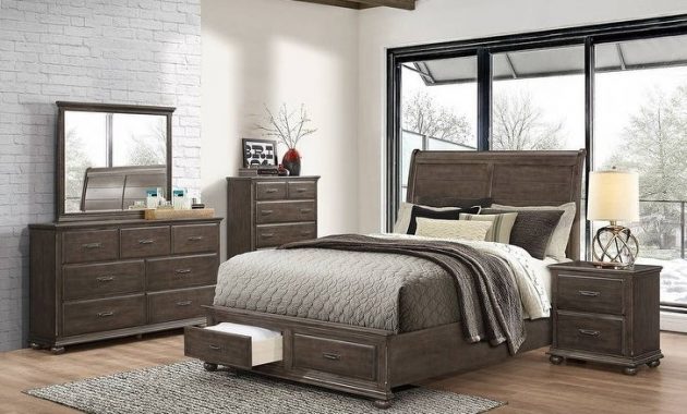 Simmons Casegoods Grayson Collection 5 Piece Bedroom Set Queenking intended for measurements 726 X 726