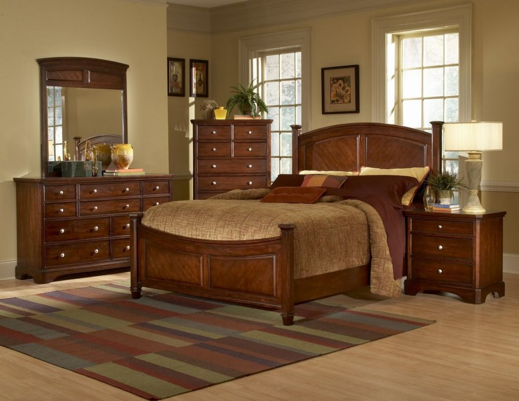 Solid Cherry Wood Bedroom Furniture Interior Bedroom Design for size 1024 X 791