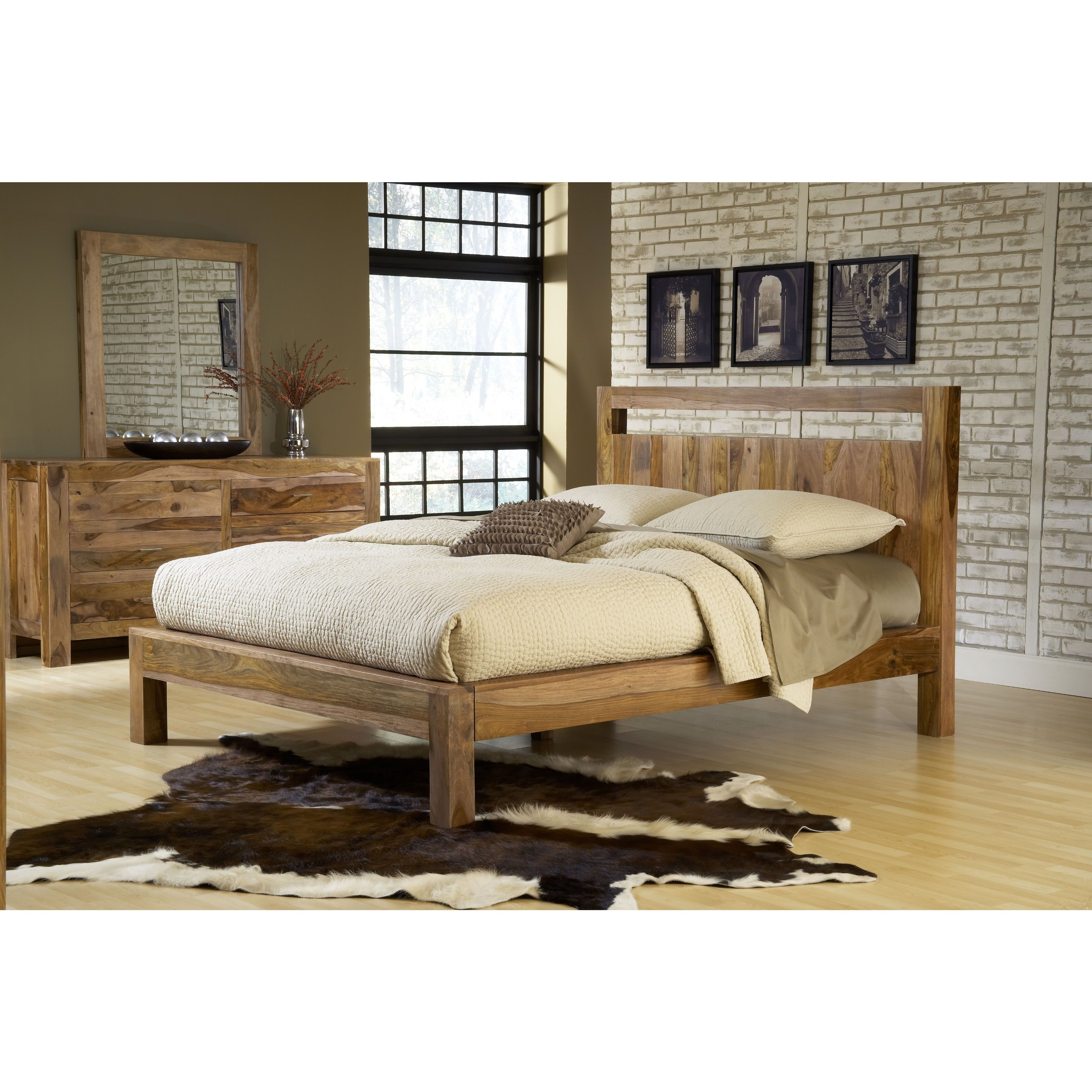 Solid Sheesham Platform Bed Products I Love Bed within proportions 3500 X 3500