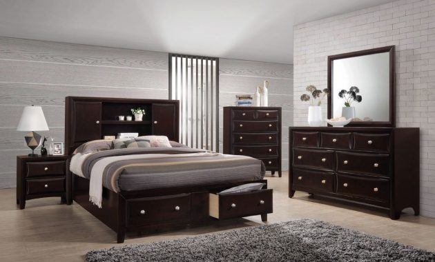 Solitude 5 Piece Queen Bedroom Set intended for sizing 1200 X 800