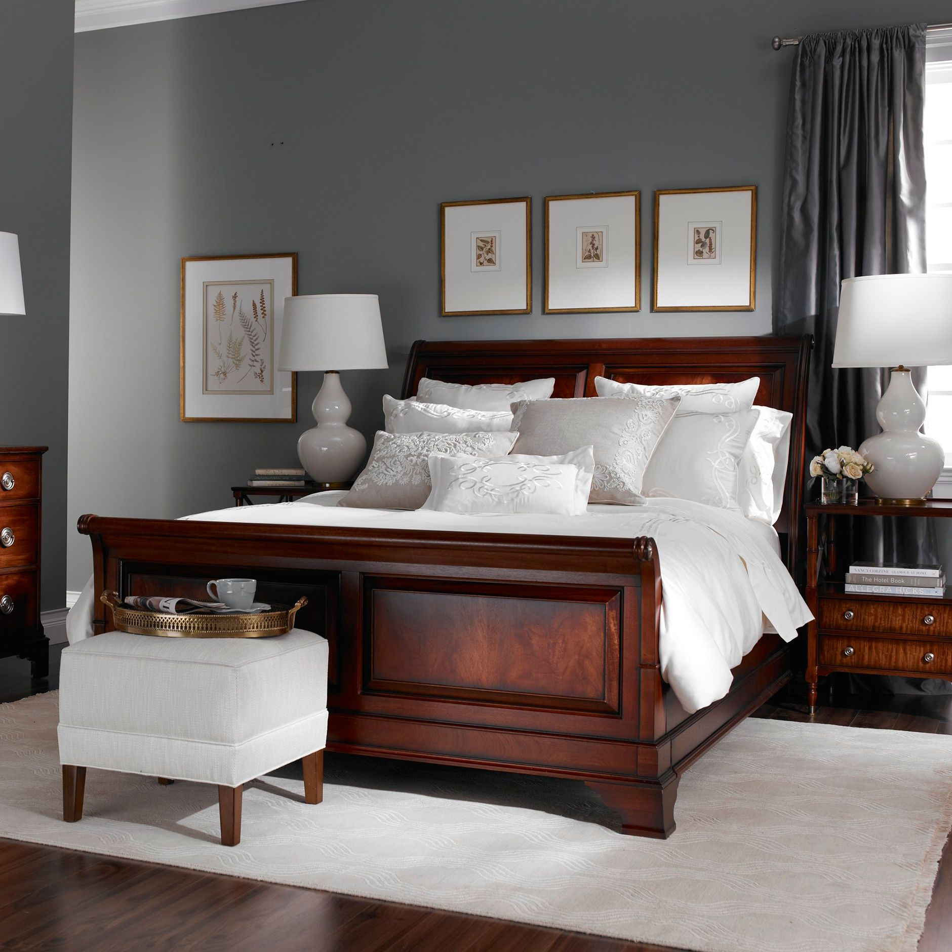 Somerset Bed In 2019 House Wood Bedroom Furniture Dark Wood inside measurements 1880 X 1880