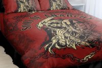 Sons Of Anarchy Quilt Cover Set Queen Red Sons Of Anarchy throughout dimensions 1483 X 1771