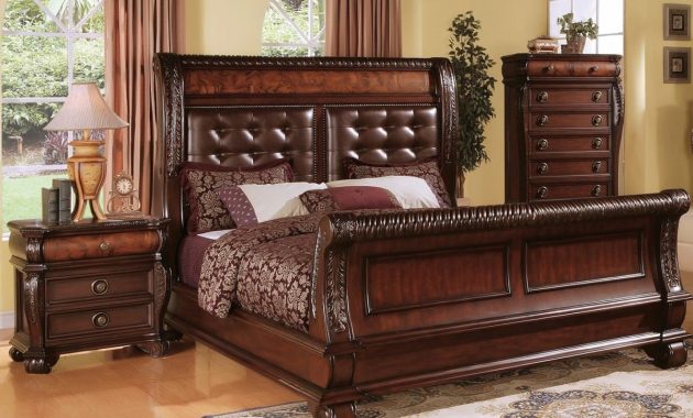 Sophia Cherry 5 Pc Queen Bedroom pertaining to sizing 1200 X 1200