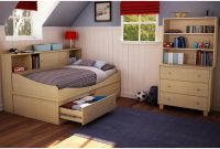 South Shore Furniture Clever Room Natural Maple Twin Bedroom Set At inside measurements 900 X 900