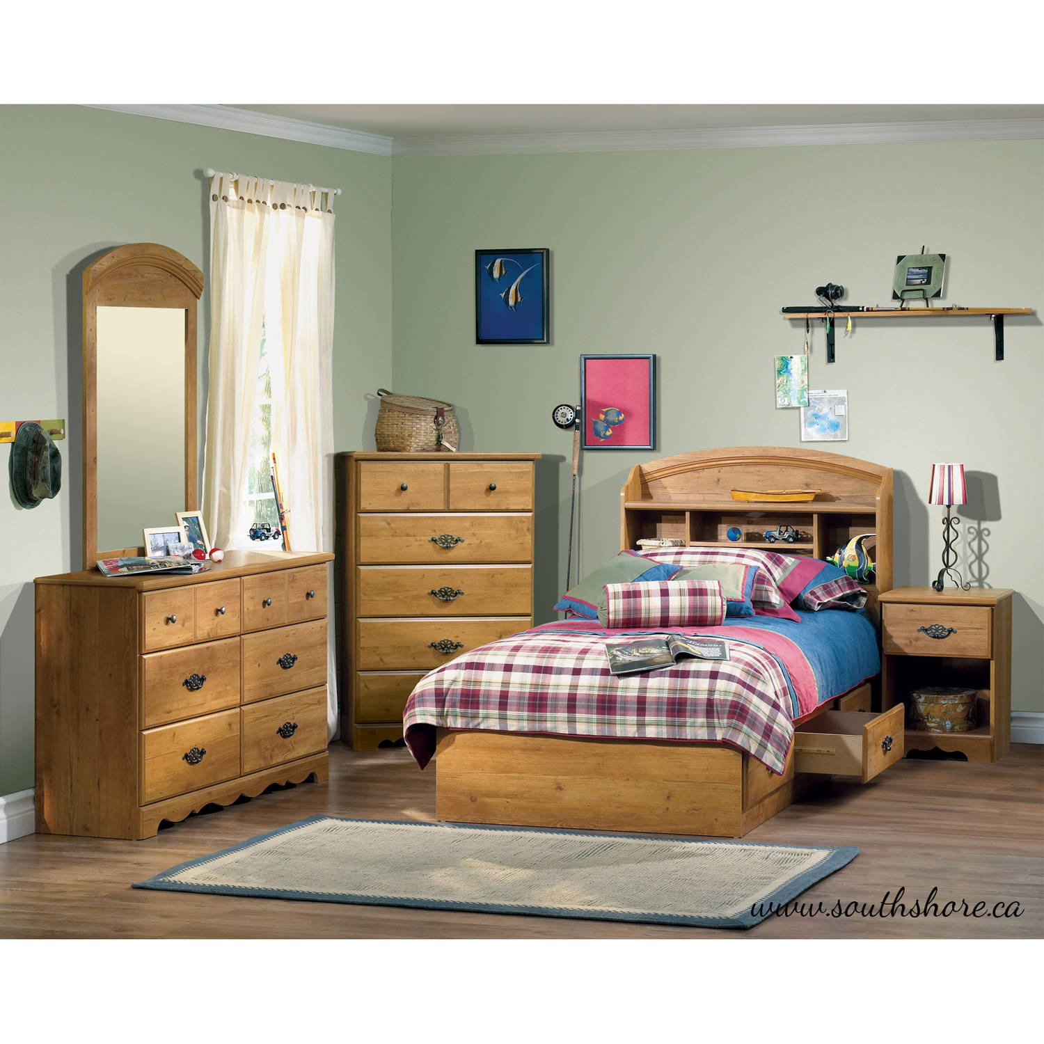 South Shore Prairie Bedroom Furniture Collection Walmart with sizing 1500 X 1500