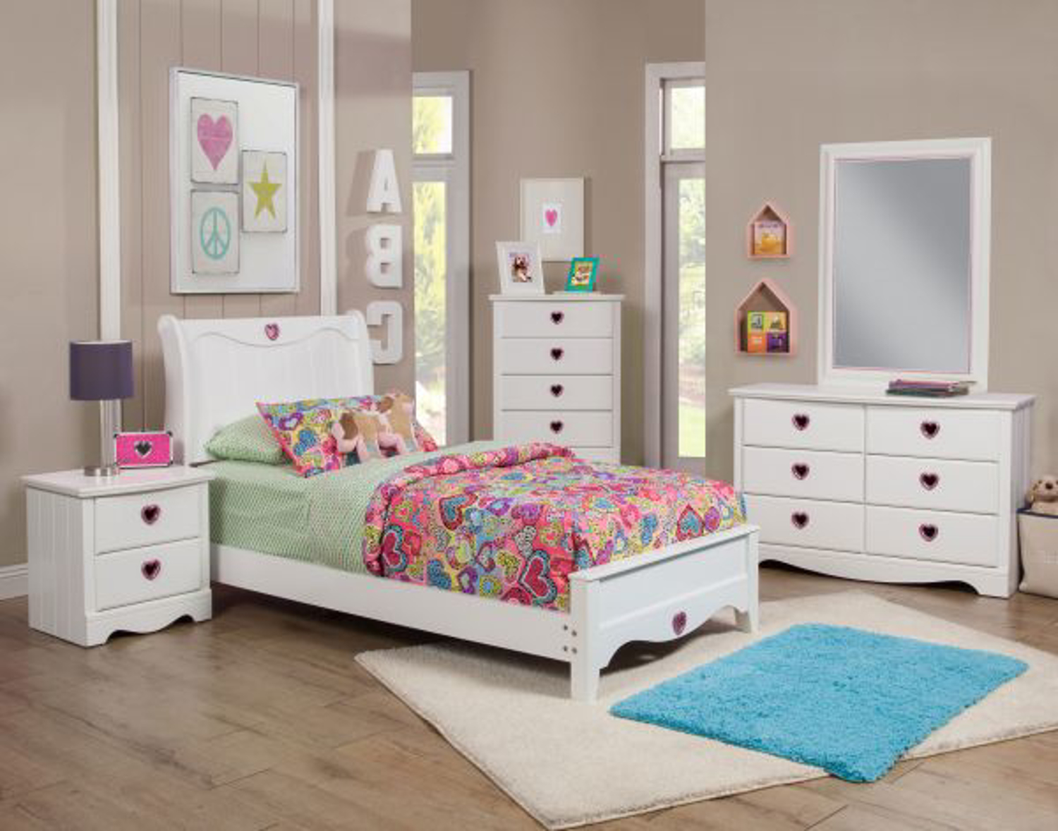sparkle mirrored bedroom furniture