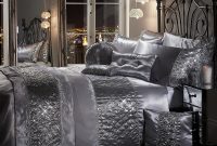 Sparkle Sequin Luxury Diamante Bedding Bedroom Collection intended for proportions 1440 X 1500