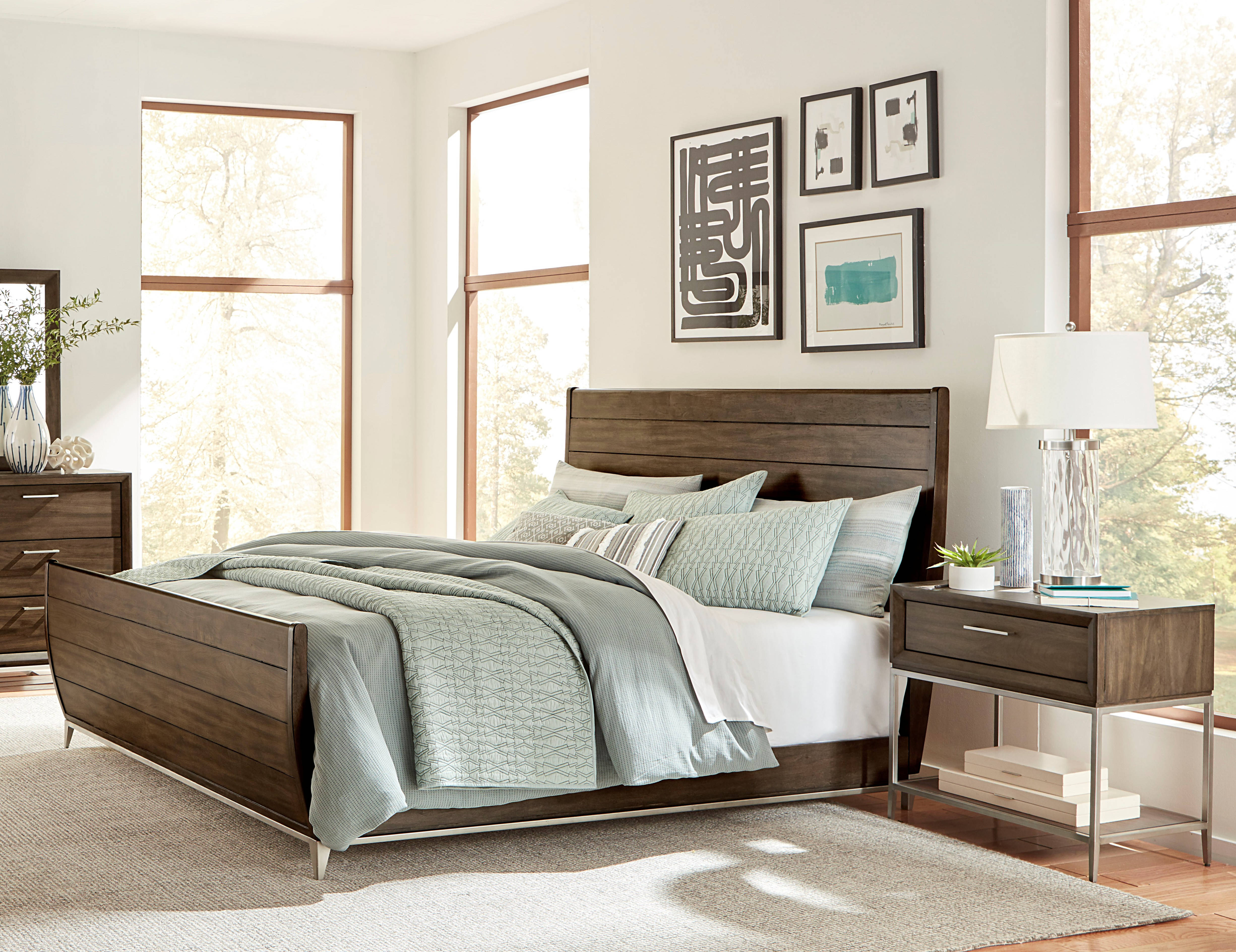 Standard Furniture Milano 2pc Bedroom Set With Queen Sleigh Bed with size 4904 X 3779