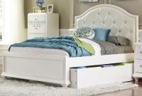 Stardust Iridescent White Youth Panel Trundle Bedroom Set within dimensions 2100 X 1500