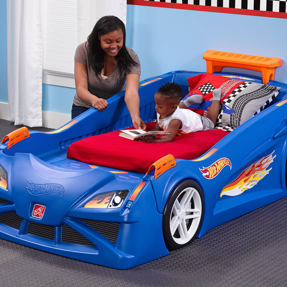 Step2 Daily Deal Hot Wheels Bedroom Combo with measurements 1000 X 1000