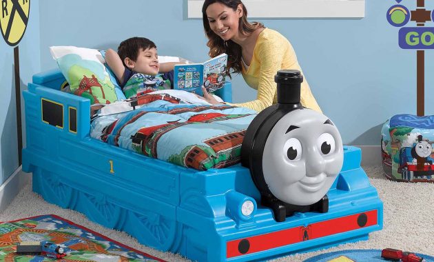 Step2 Thomas The Tank Engine Plastic Toddler Bed Blue with regard to proportions 2000 X 2000