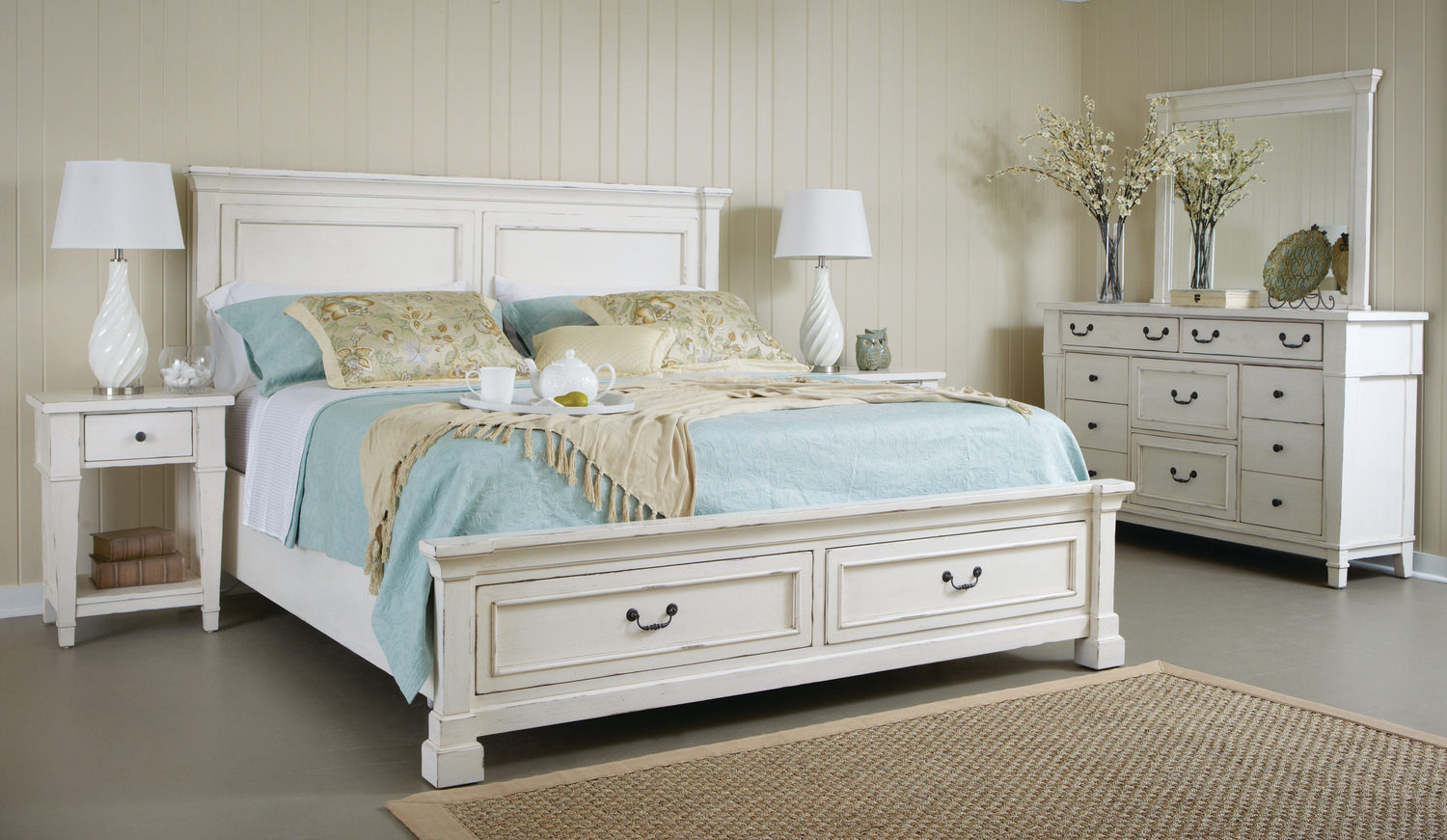 Stoney Creek Storage Bedroom Suite With 1 Drawer Nightstand regarding dimensions 1500 X 871