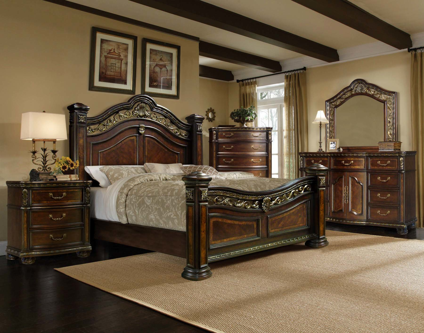 Storrs Standard 4 Piece Bedroom Set inside sizing 1800 X 1414