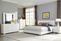 Strick Bolton Alice White 5 Piece Bedroom Set within measurements 3500 X 3500