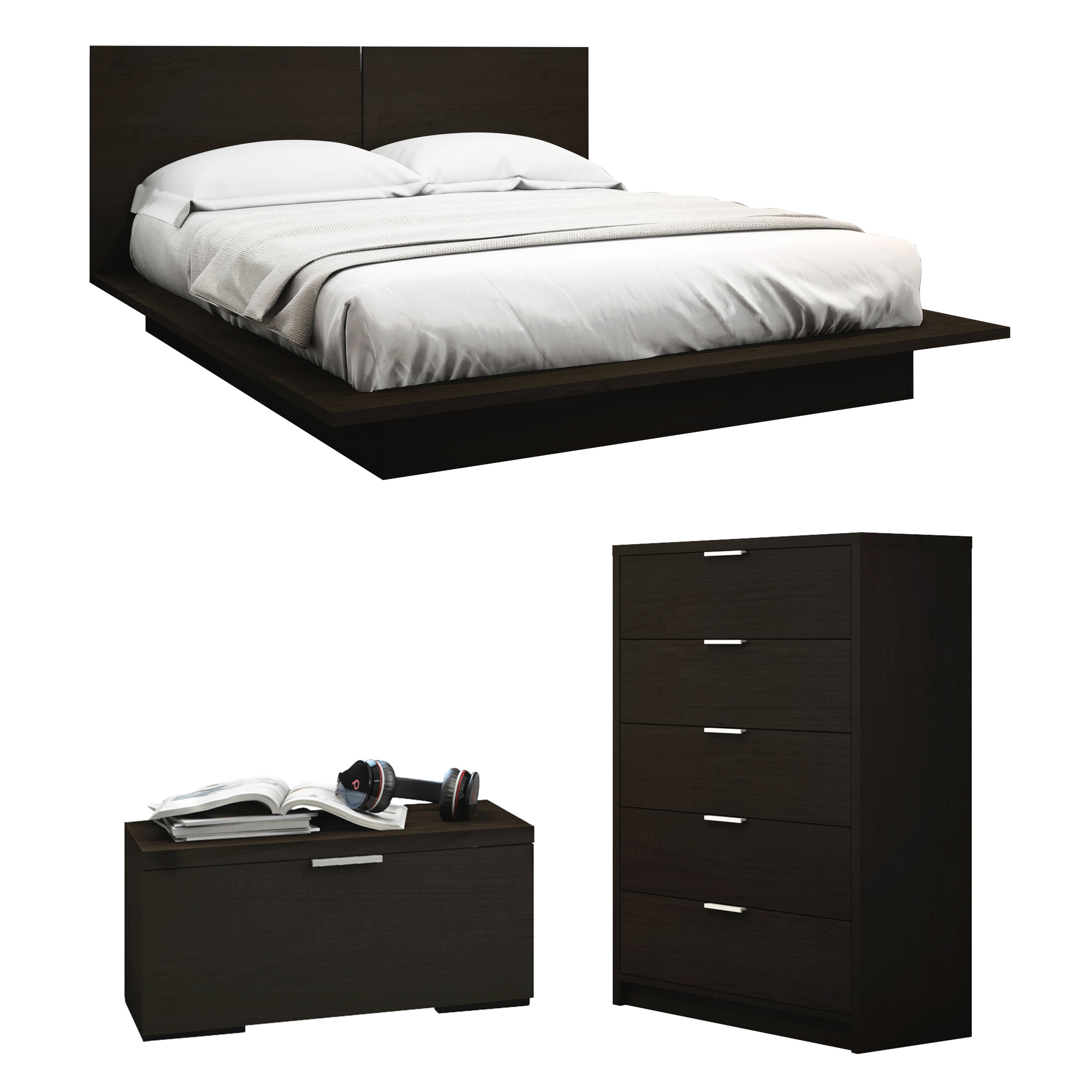 Stromsburg Queen Platform Configurable Bedroom Set regarding size 3000 X 3000