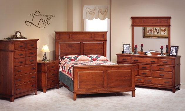Stylish Solid Cherry Bedroom Furniture Modern Innovation Design for proportions 2597 X 1766
