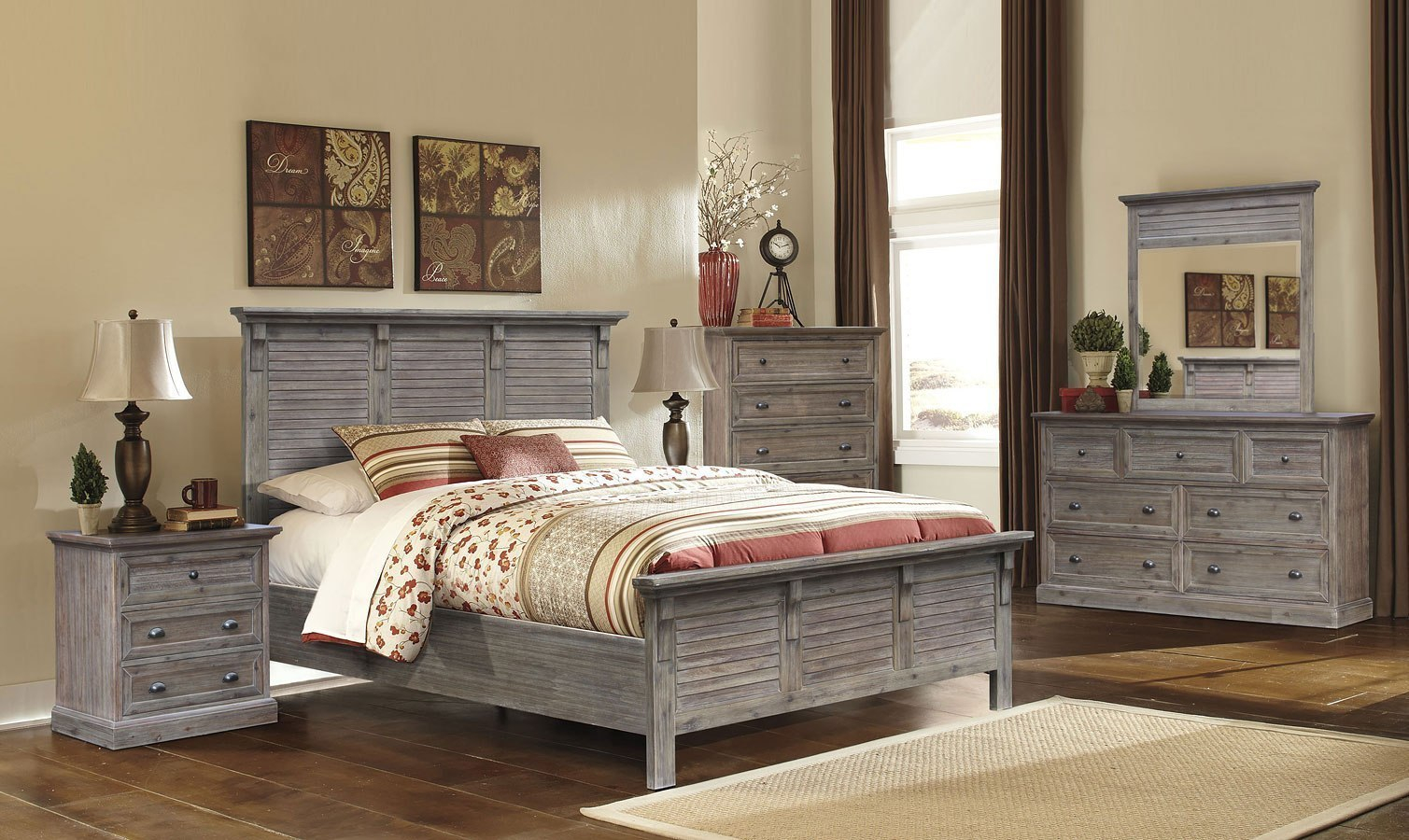 Sumpter Panel Bedroom Set regarding proportions 1509 X 900