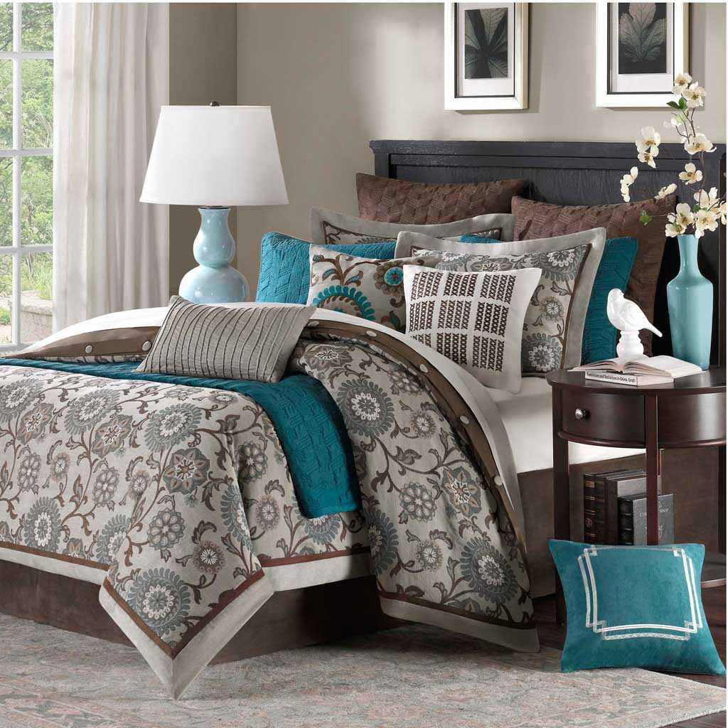 Sunflower Motive Master Bedroom Comforter Sets Examples within size 1024 X 1024