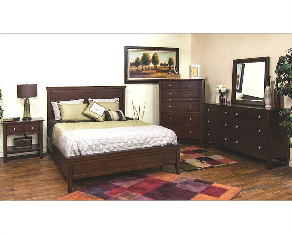 Sunny Designs Napa Bedroom Set Su 2354mg Set throughout size 1000 X 800