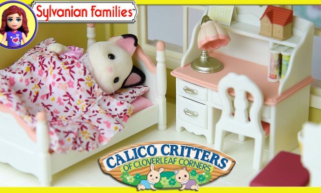 Sylvanian Families Calico Critters Girls Bedroom Set Unboxing Review Play Kids Toys inside measurements 1280 X 720